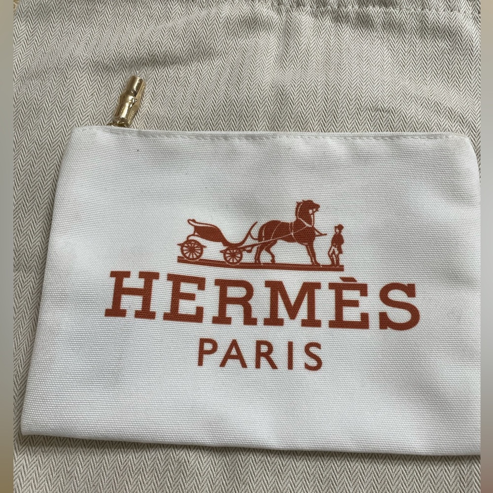 Hermès Paris Makeup Pouch Bundle - Picture 2 of 6